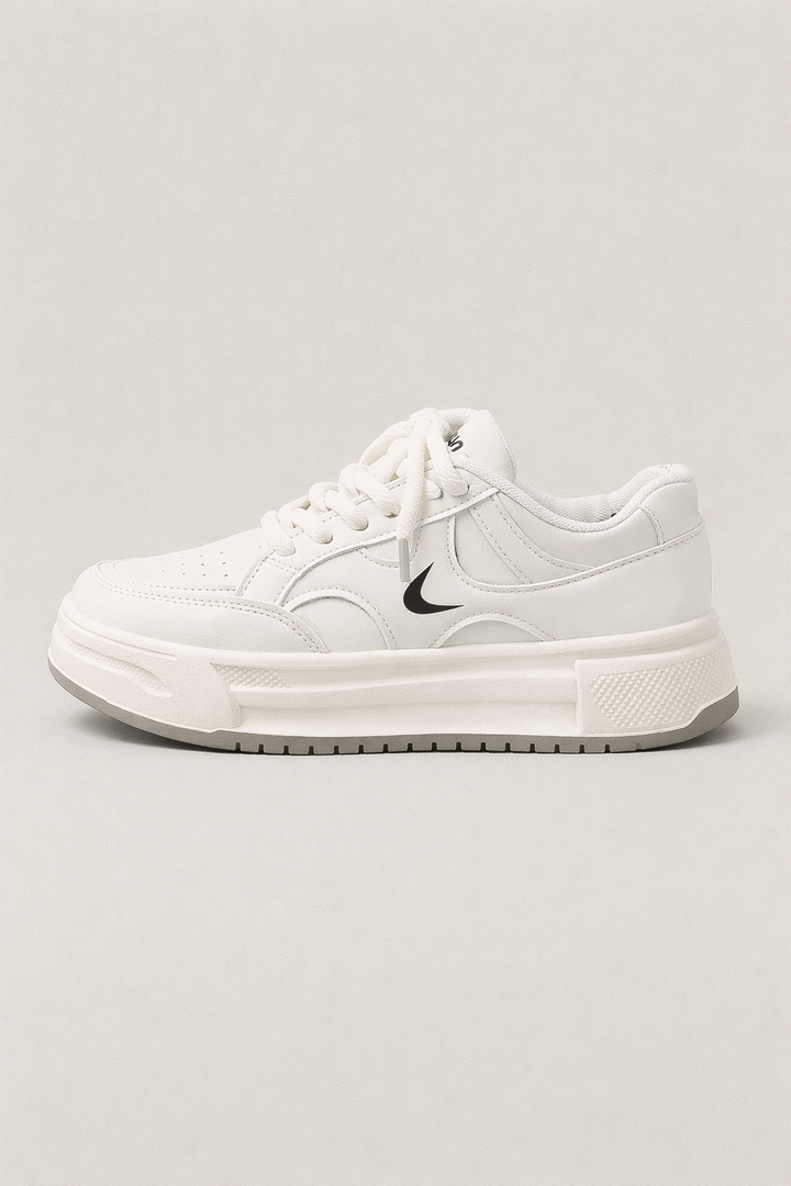 Stoere damessneakers met lichtgewicht platform - Martina