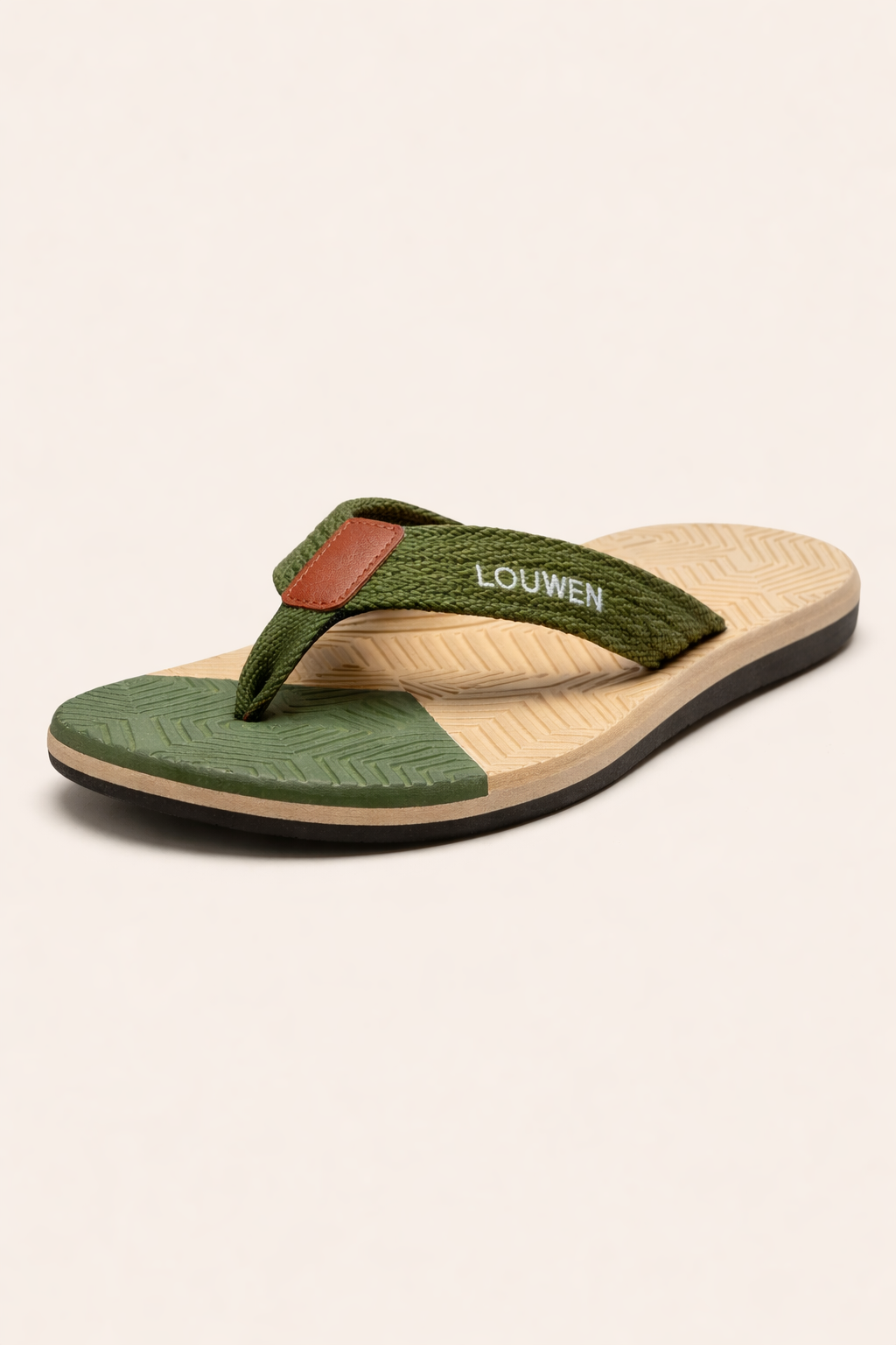 Sandalen met geweven zool voor heren - Peter