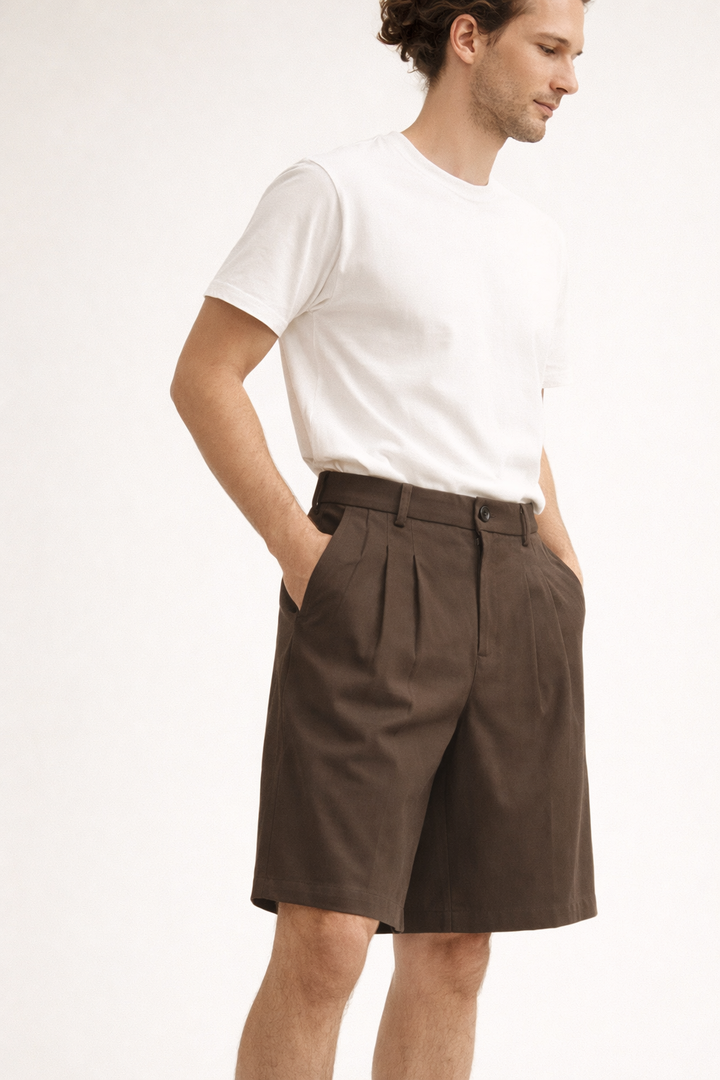 Herenpantalon relaxed fit getailleerd - Trevio