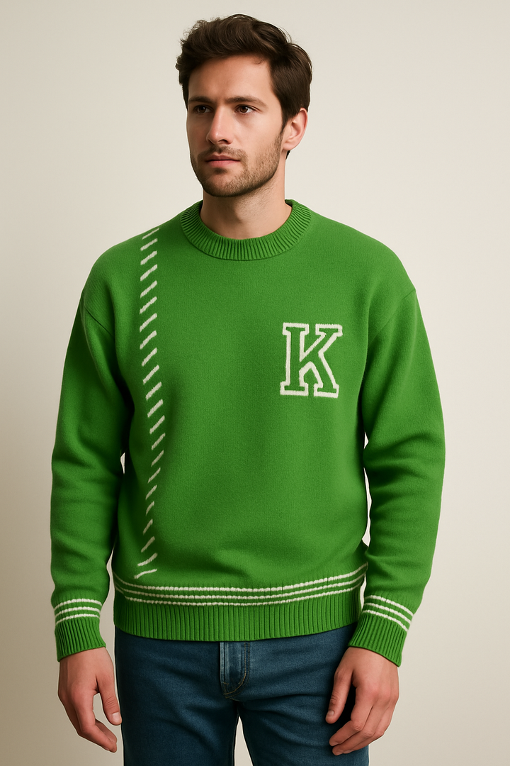 Herentrui met zacht gebreid effect - Marven