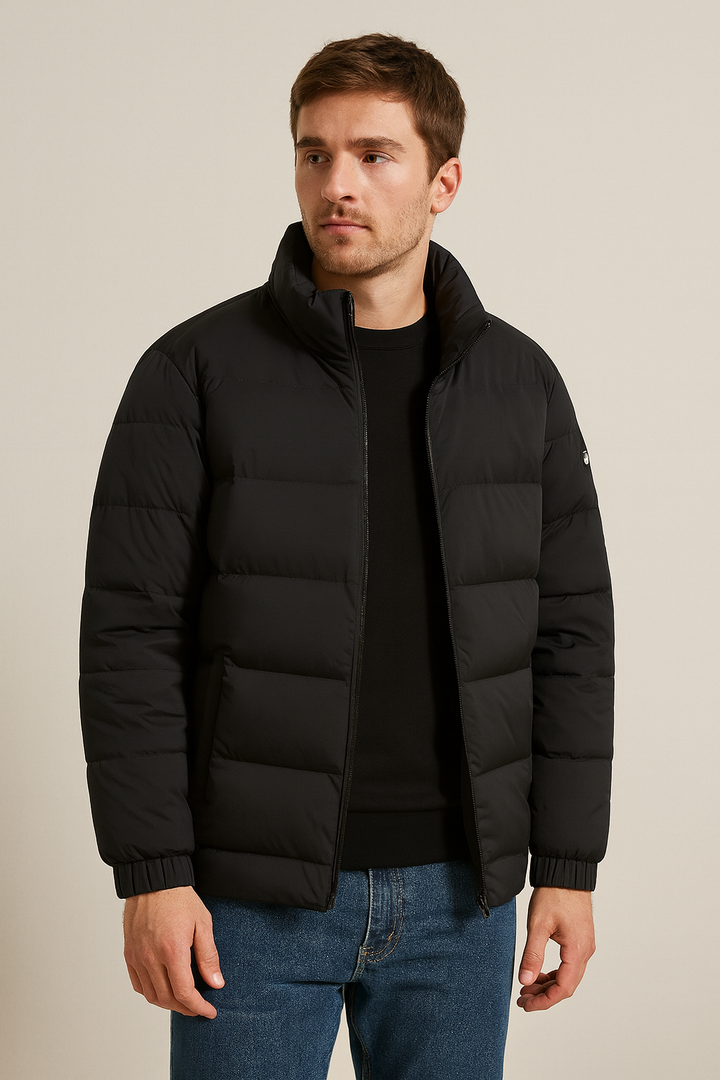 Gewatteerd lichtgewicht jack met effect voor heren - Mario