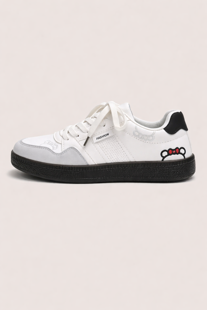 Casual tennisschoenen voor dames met geborduurd detail - Katherine