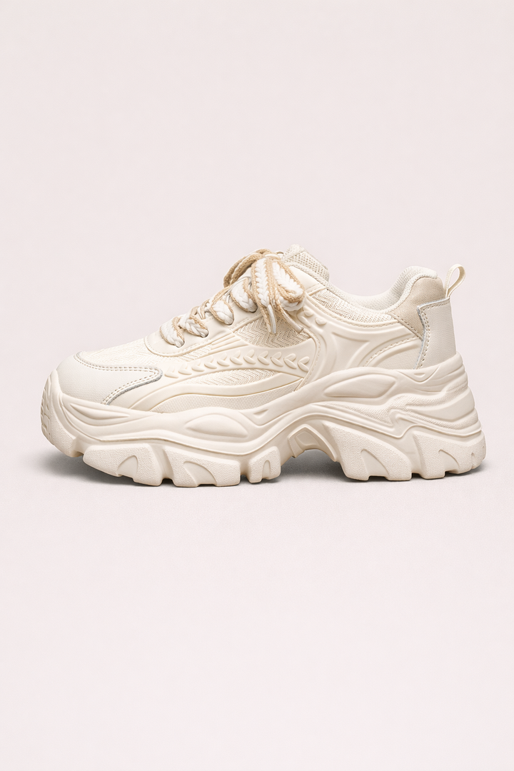 Casual tennisschoenen voor dames met stevig plateau - Gaia