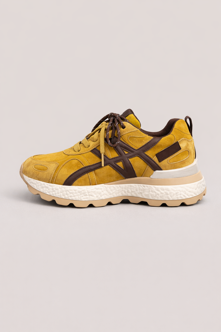 Sportschoenen voor dames met suède details - Jera