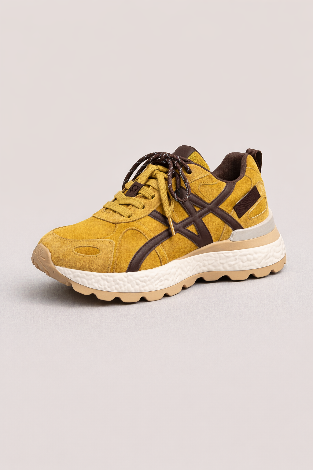 Sportschoenen voor dames met suède details - Jera