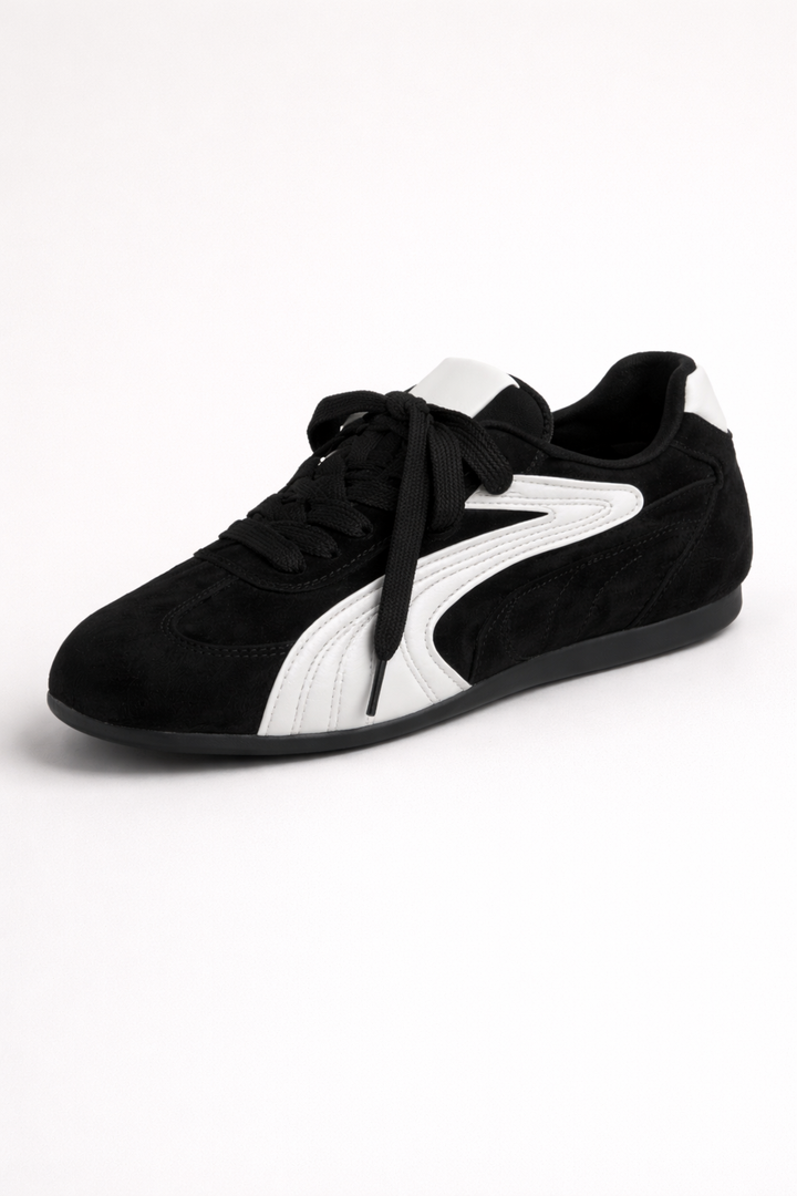 Retro-geïnspireerde urban damesschoenen met laag profiel - Ivy