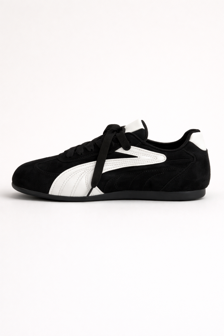 Retro-geïnspireerde urban damesschoenen met laag profiel - Ivy