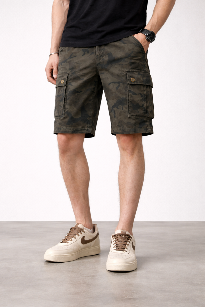 Heren cargoshort met zijzakken - Ranger