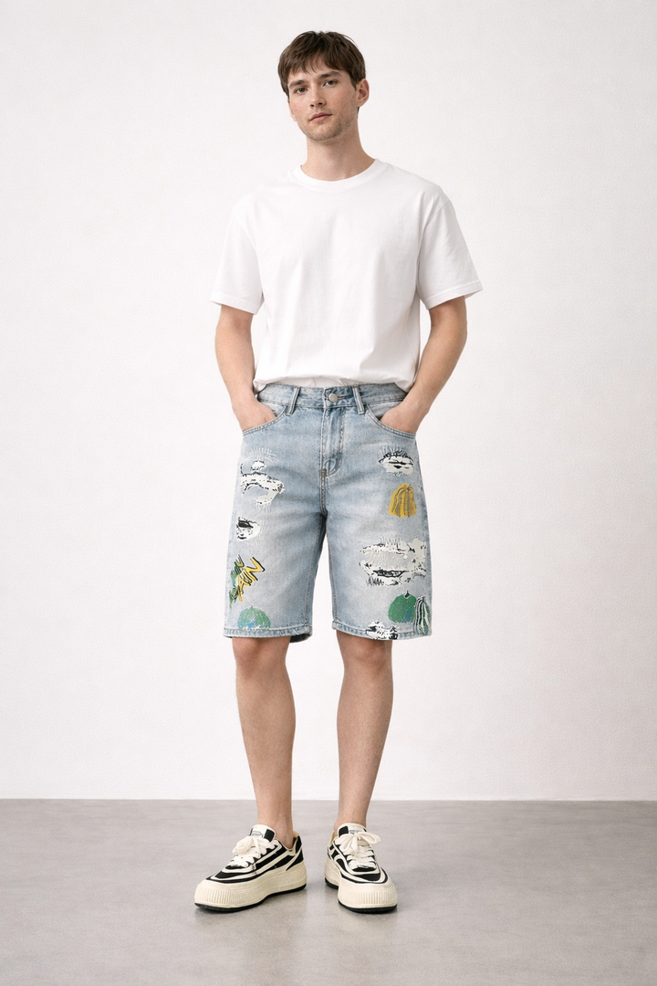 Heren Urban Denim Shorts - Artisan