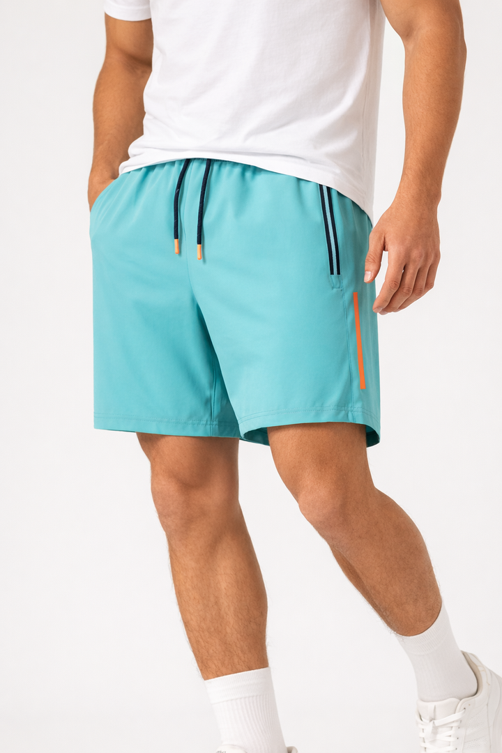 Lichtgewicht herensportshort met trekkoord - Kylian