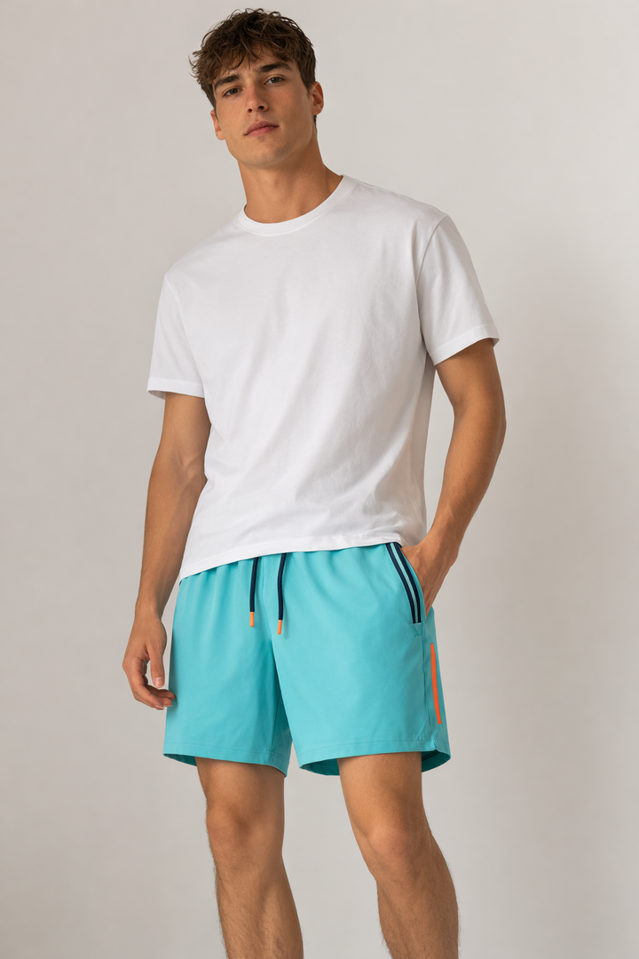 Lichtgewicht herensportshort met trekkoord - Kylian