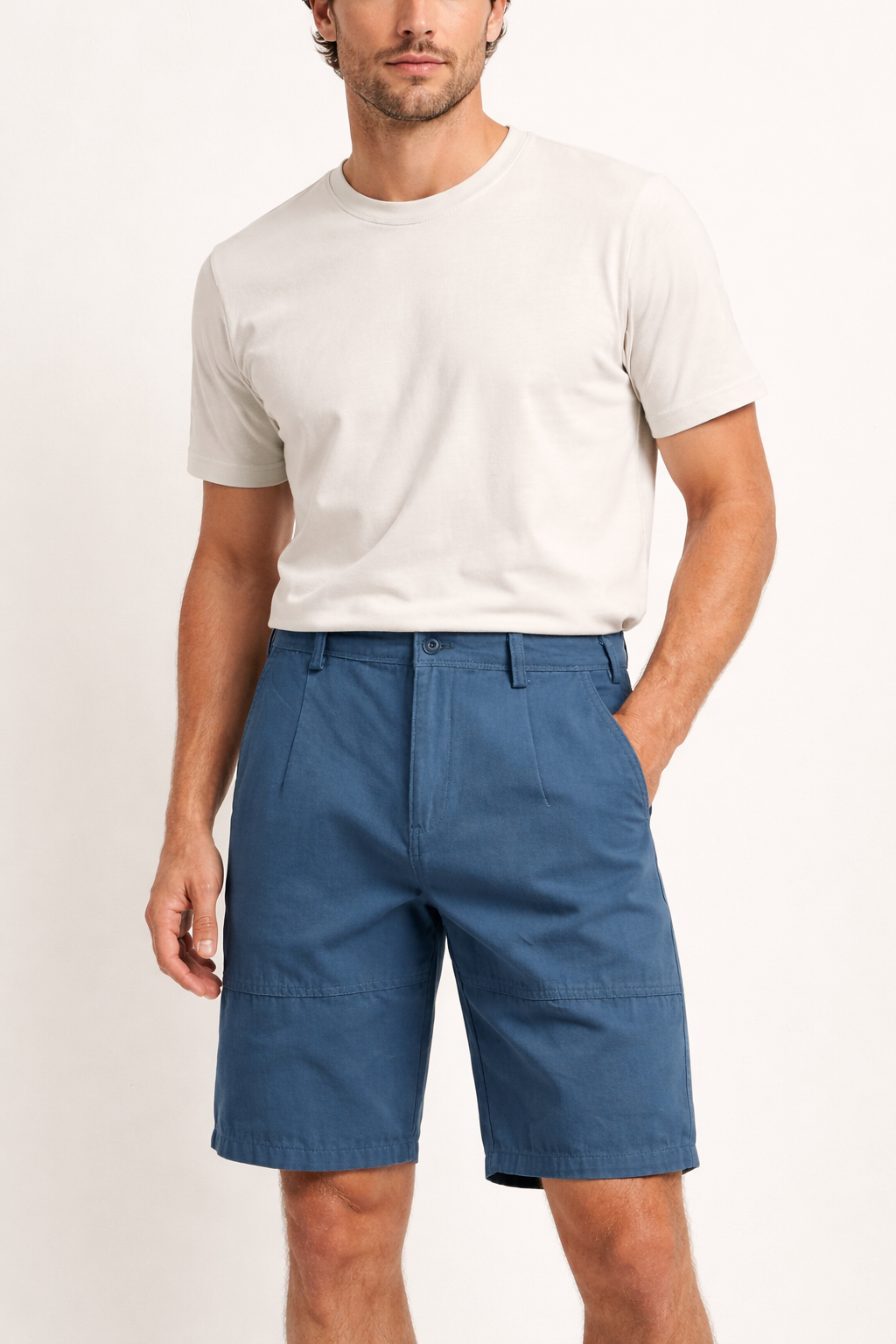 Casual herenbroek met rits - Camden