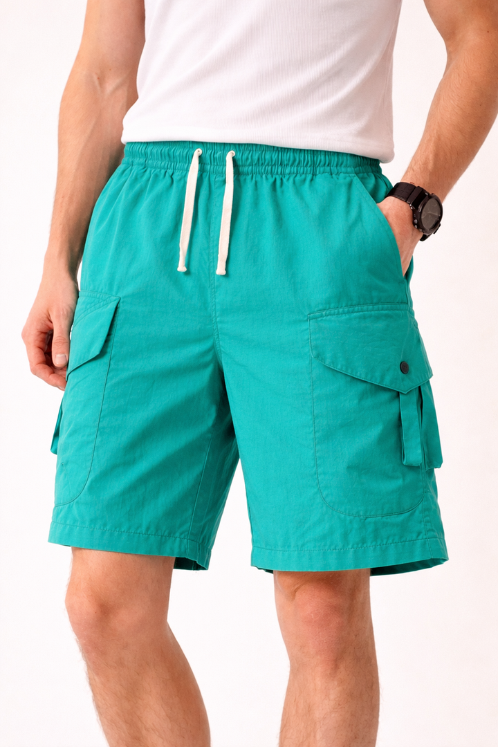 Cargo shorts met ruime zakken voor heren - Leonel