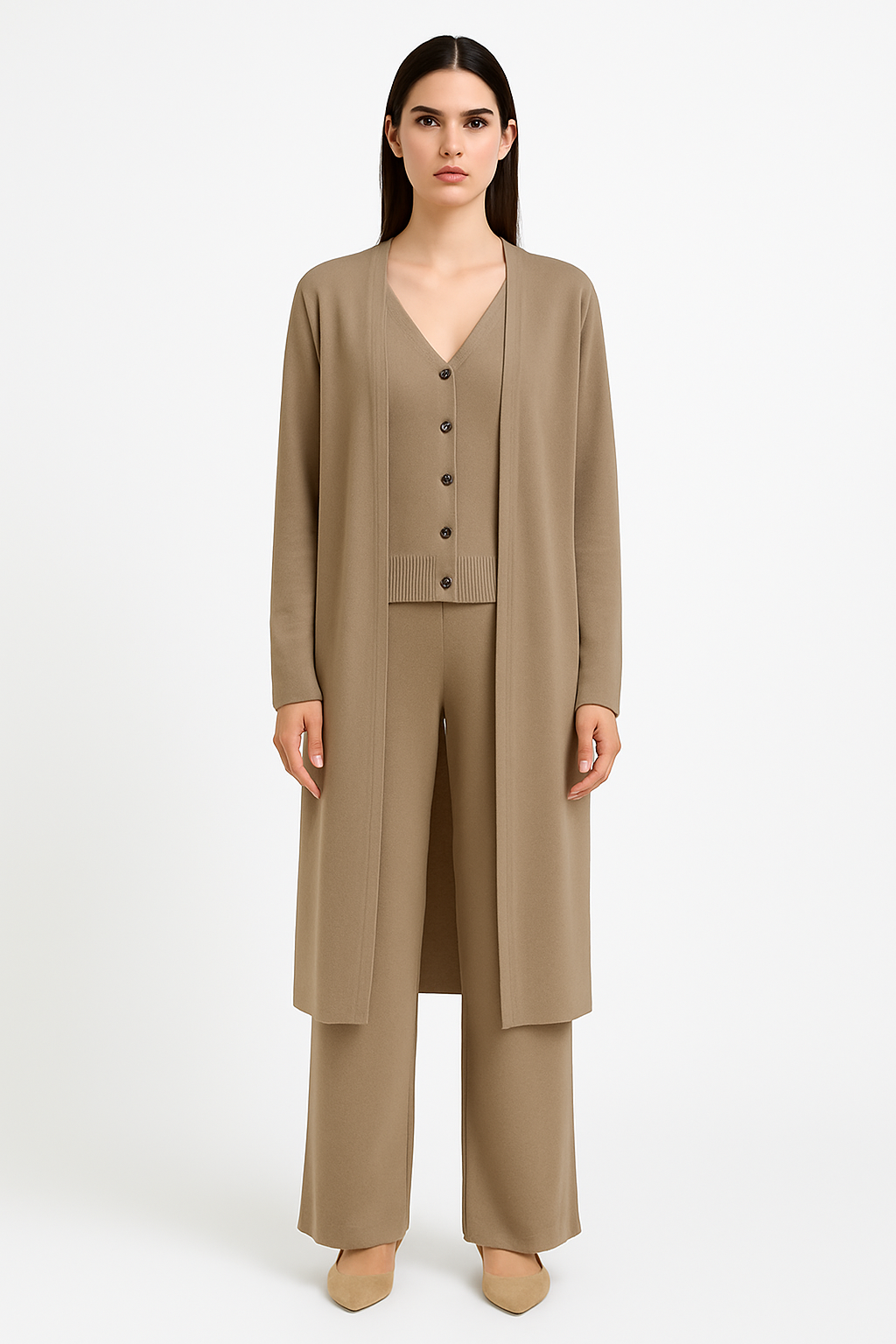 Gebreide damesset - Lioren