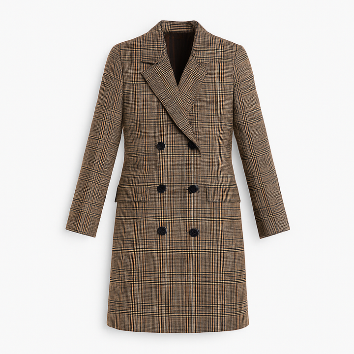 Geruite damesjas - Valleria