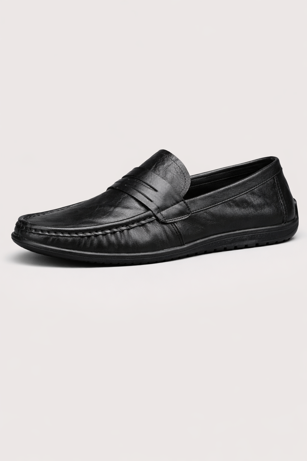 Casual loafers voor heren met gladde afwerking en klassieke stijl - Marco