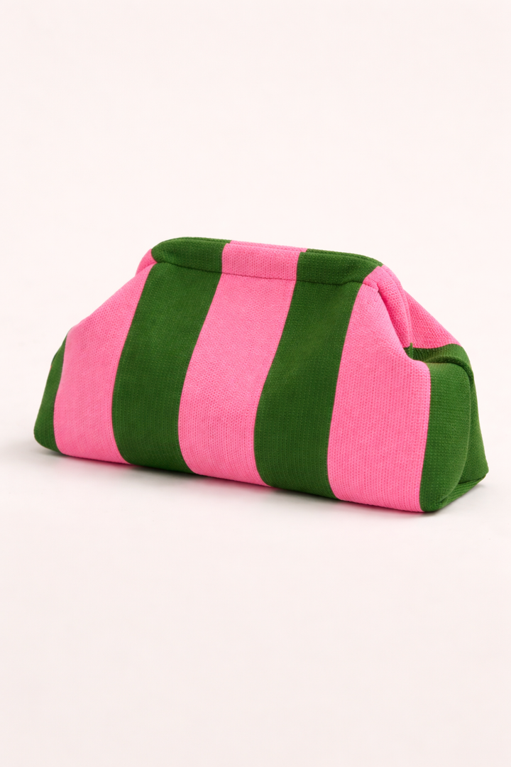 Vrouwen geweven tas lente zomer stijl met gestreept design