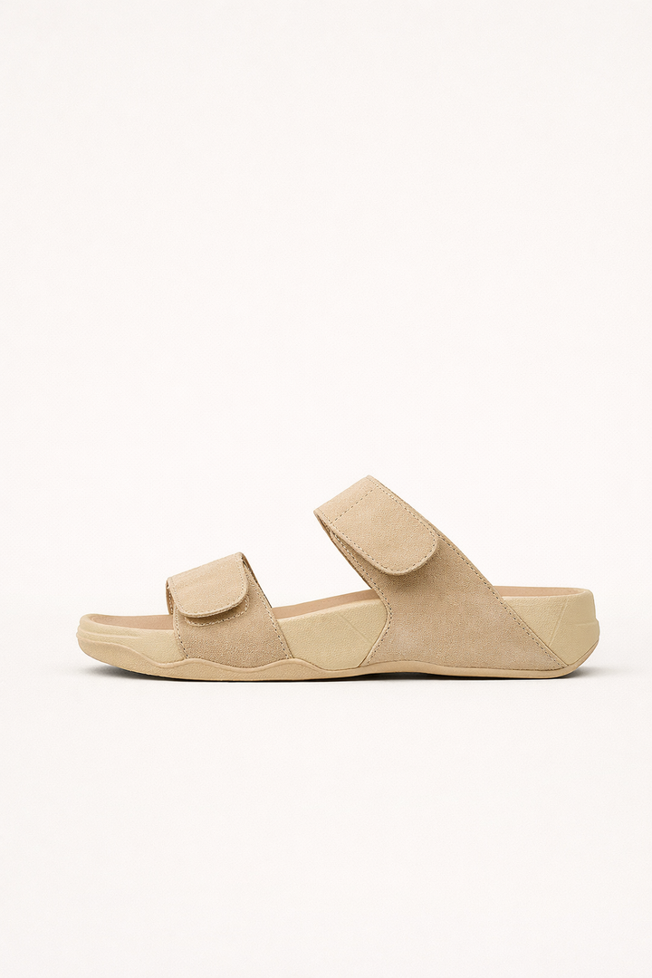 Orthopedische sandalen met dubbele verstelbare band en ergonomische zool - Virel