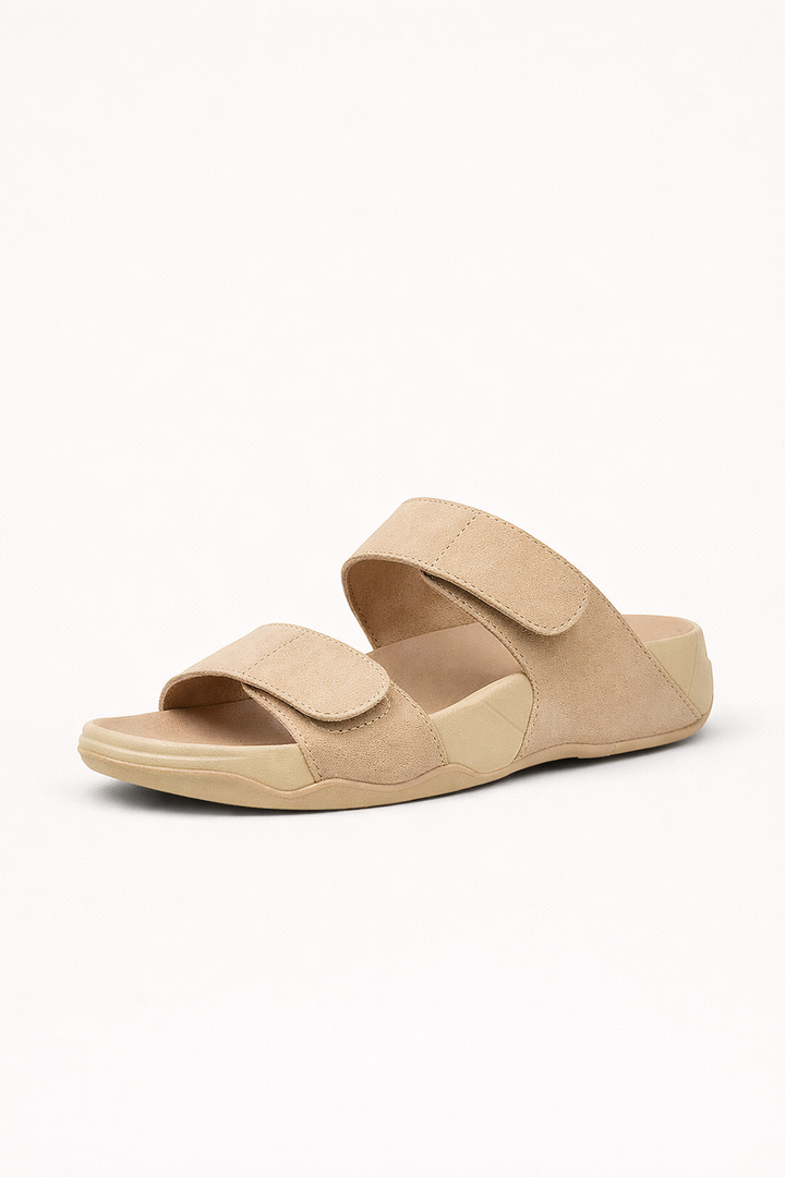 Orthopedische sandalen met dubbele verstelbare band en ergonomische zool - Virel