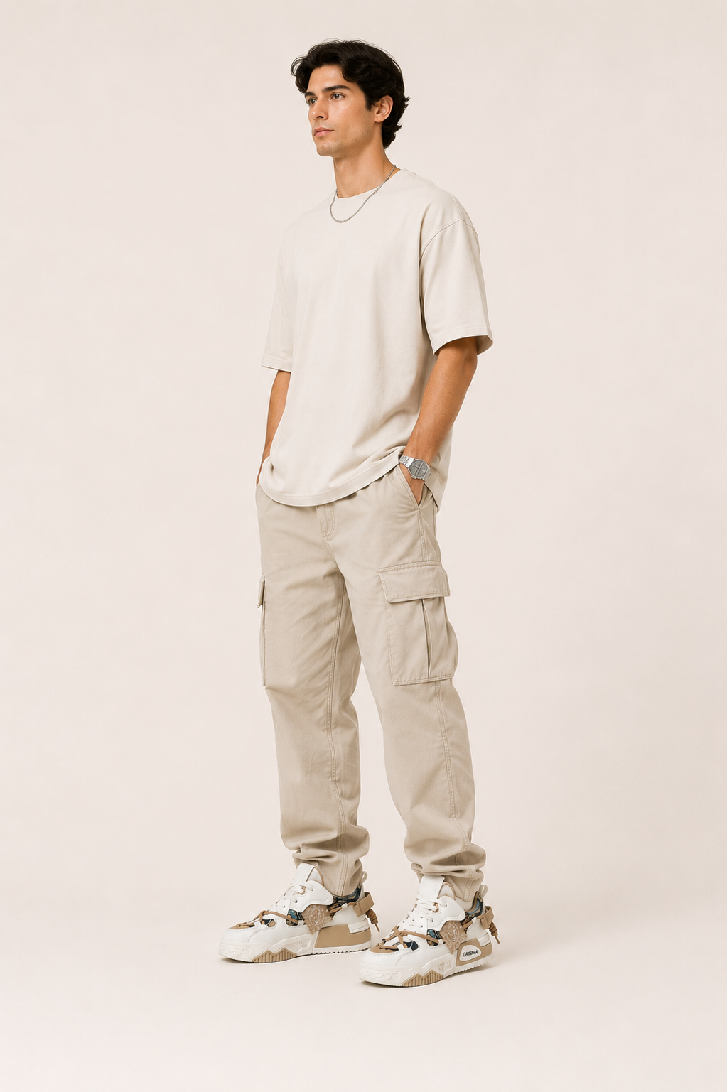 Urban casual herensportschoenen met dikke zolen - Kaelor
