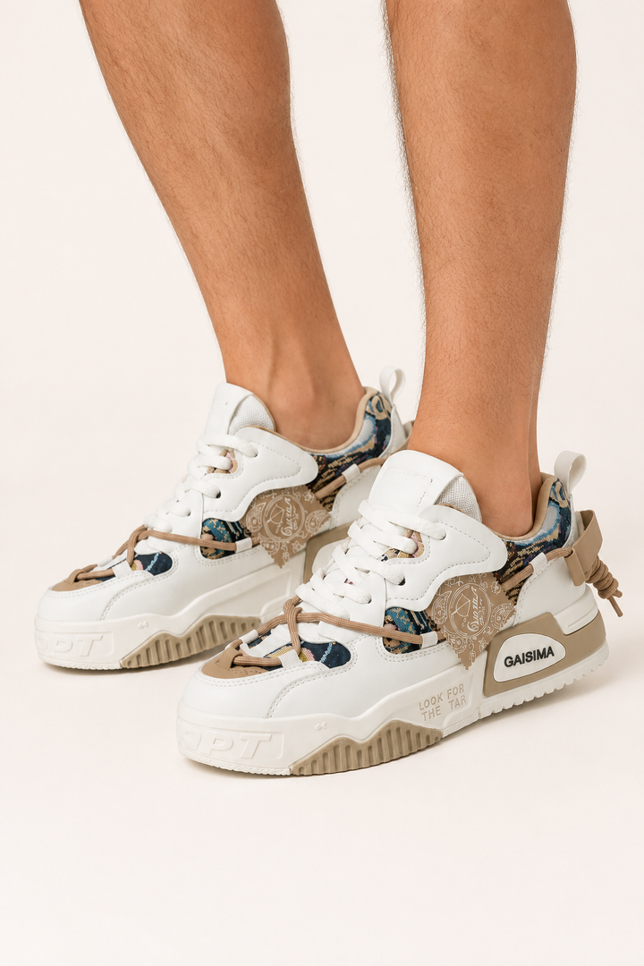 Urban casual herensportschoenen met dikke zolen - Kaelor