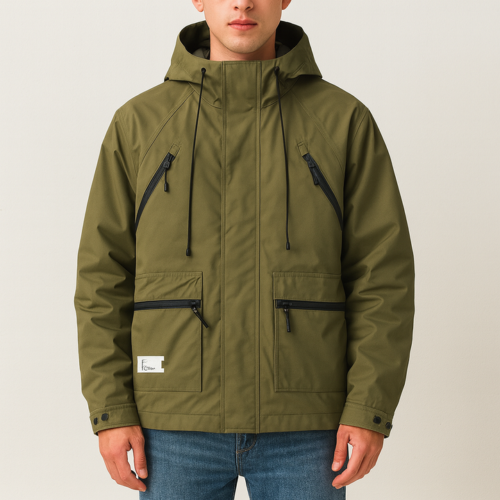 Technisch herenjack met capuchon - Tomas