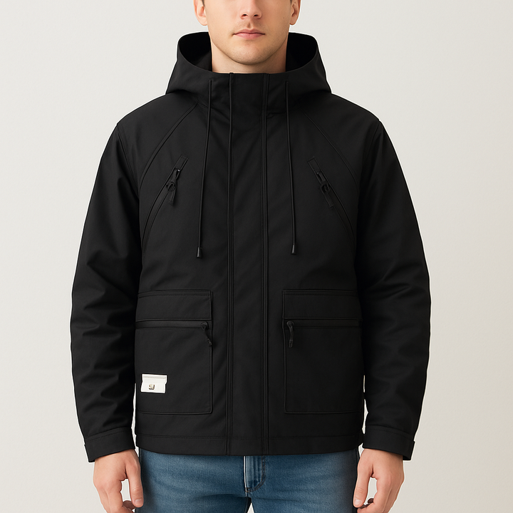 Technisch herenjack met capuchon - Tomas