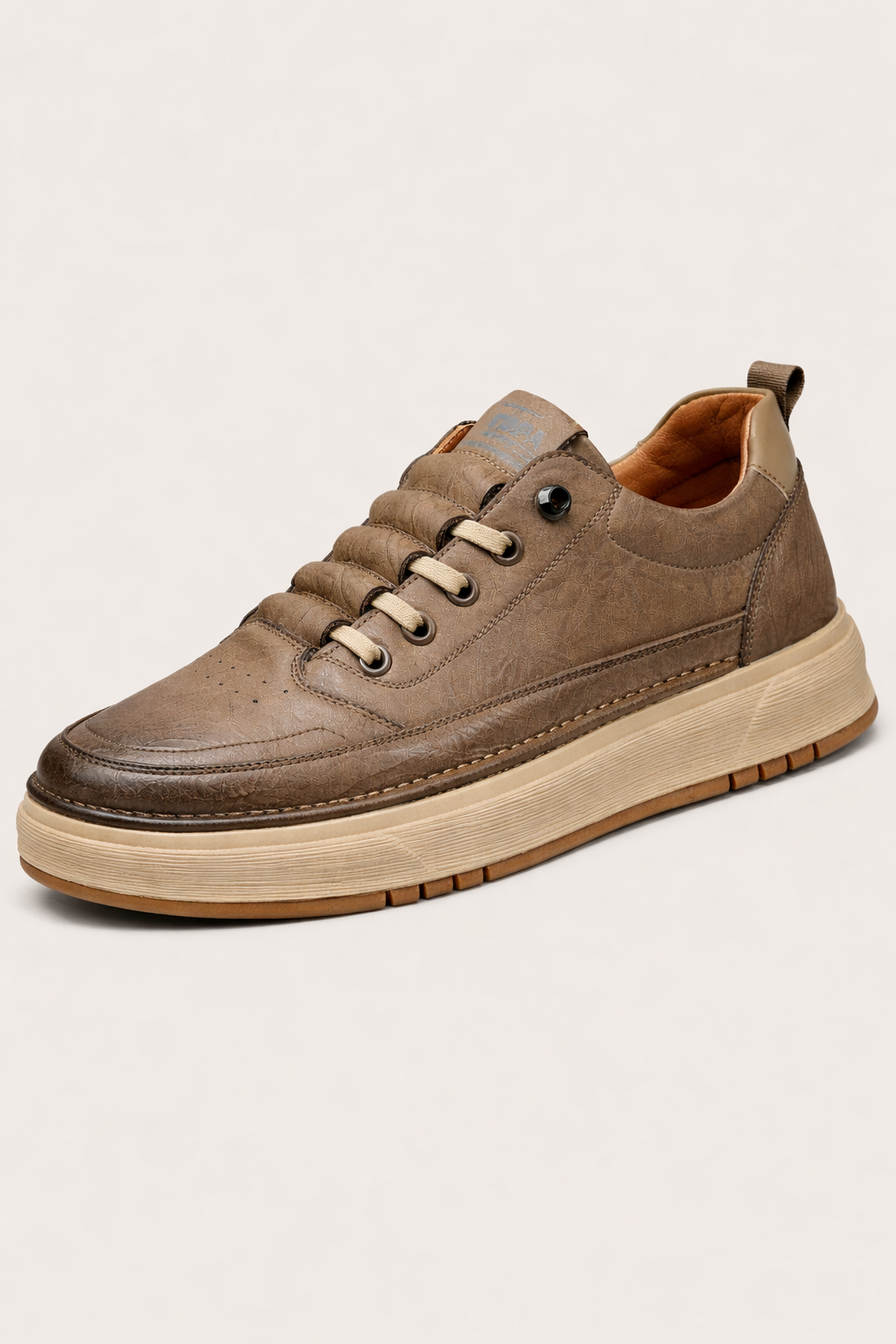 Herensneakers moderne stijl klassieke veters - Elian