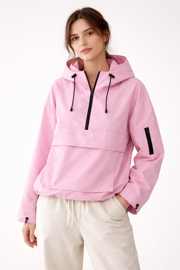 Dames sportjas met capuchon - Safira