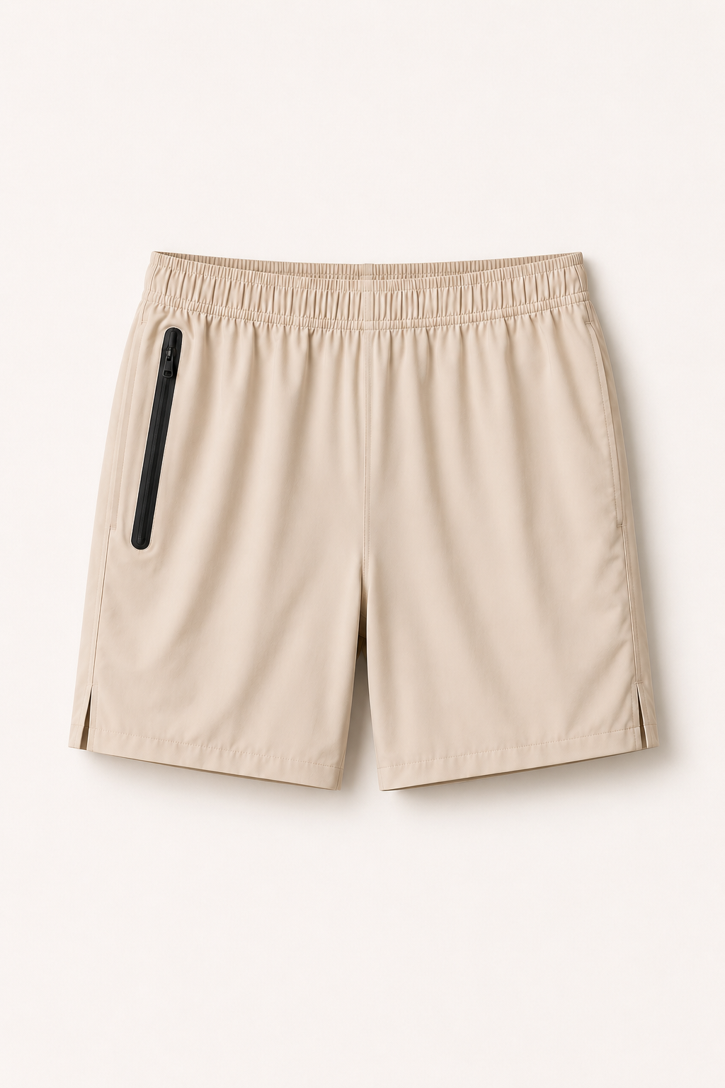 Sportieve herenshort met zak en ritssluiting - Gaspar