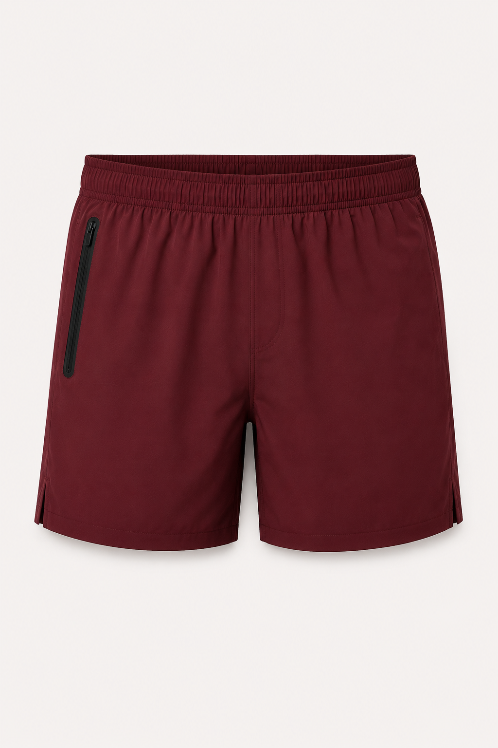 Sportieve herenshort met zak en ritssluiting - Gaspar