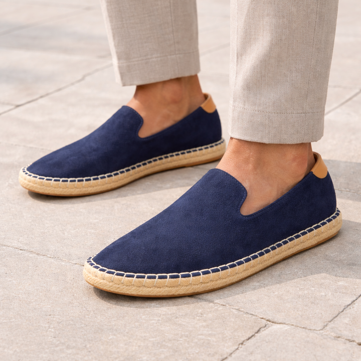 Casual herenschoenen met esparto zool - Mateo