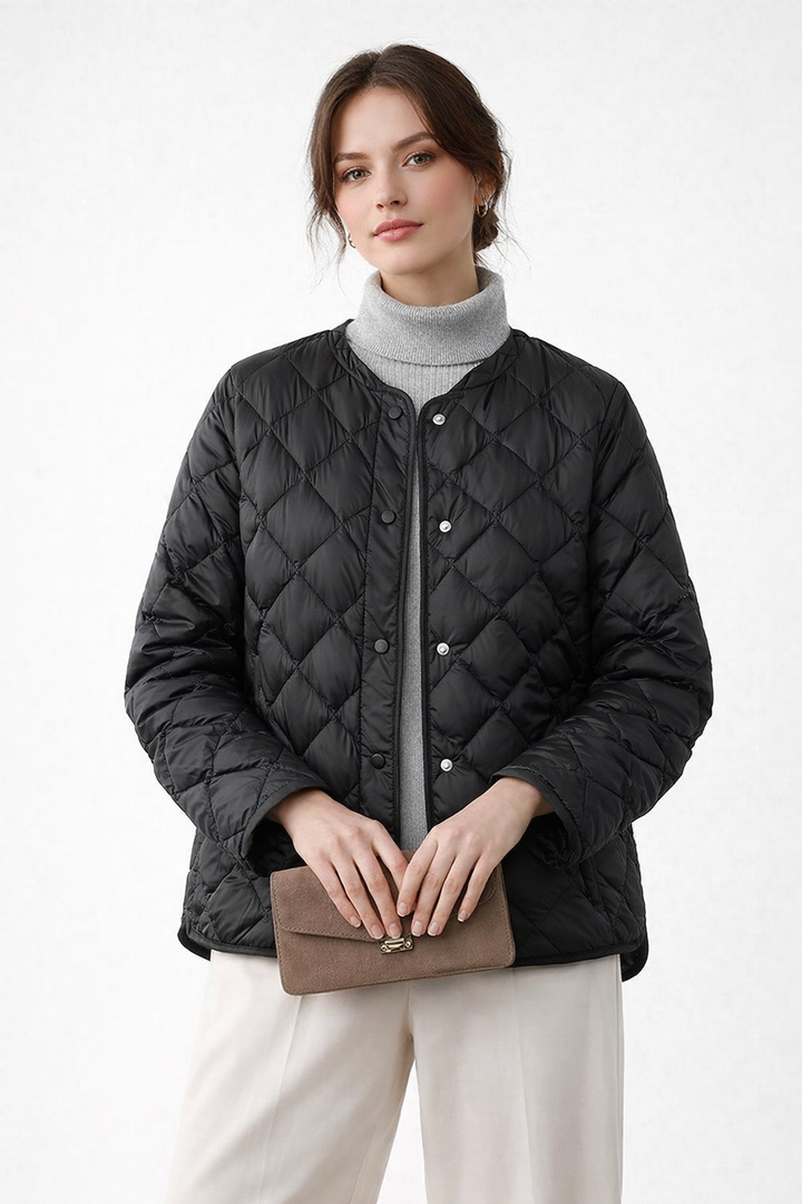 Gewatteerd damesjack voor tussen het seizoen - Alina