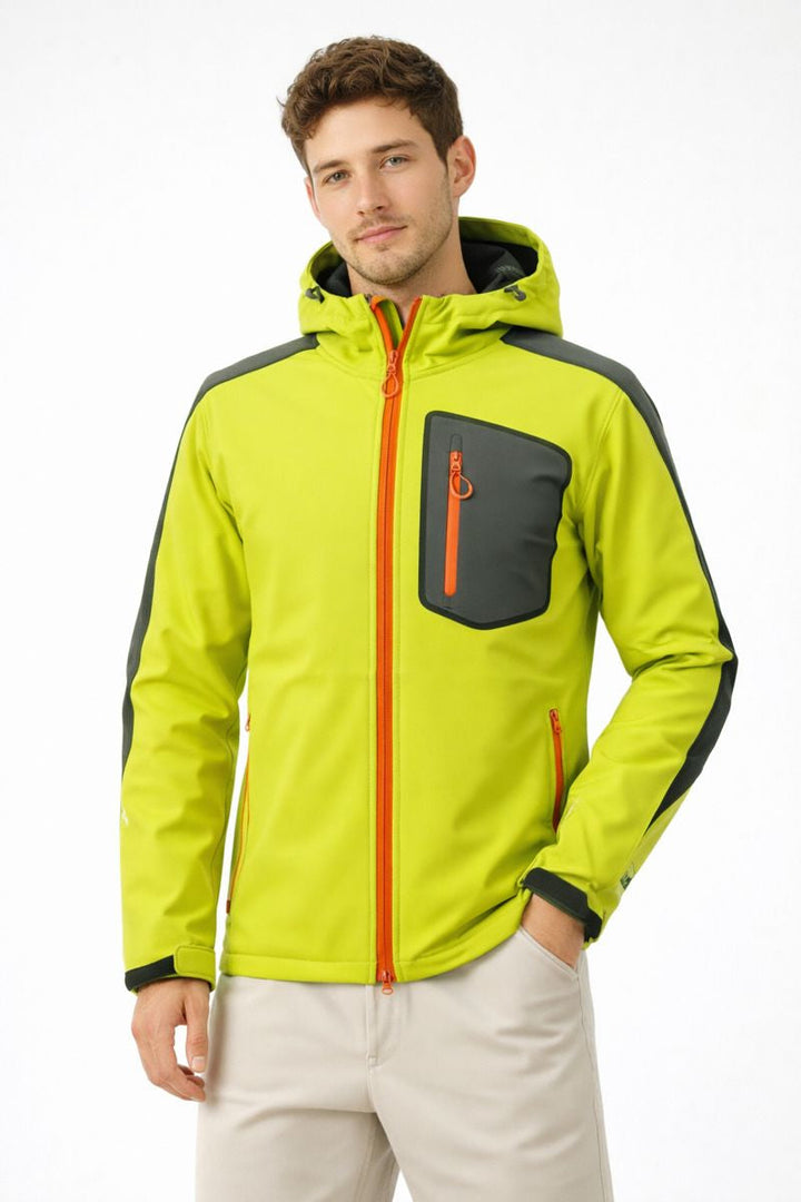 Heren sportjack met capuchon - Lucien