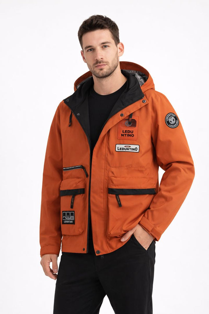 Heren outdoorjas met capuchon - Raimund