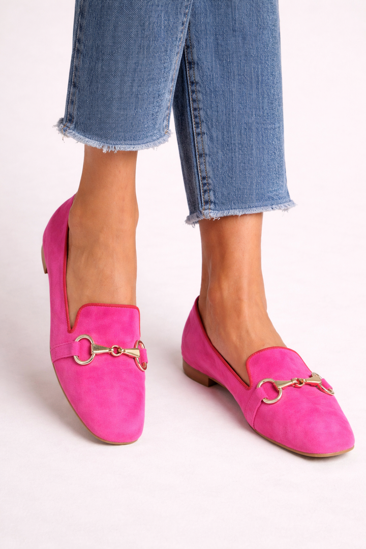 Elegante dames loafers metallic detail veelzijdig klassiek ontwerp - Maelys