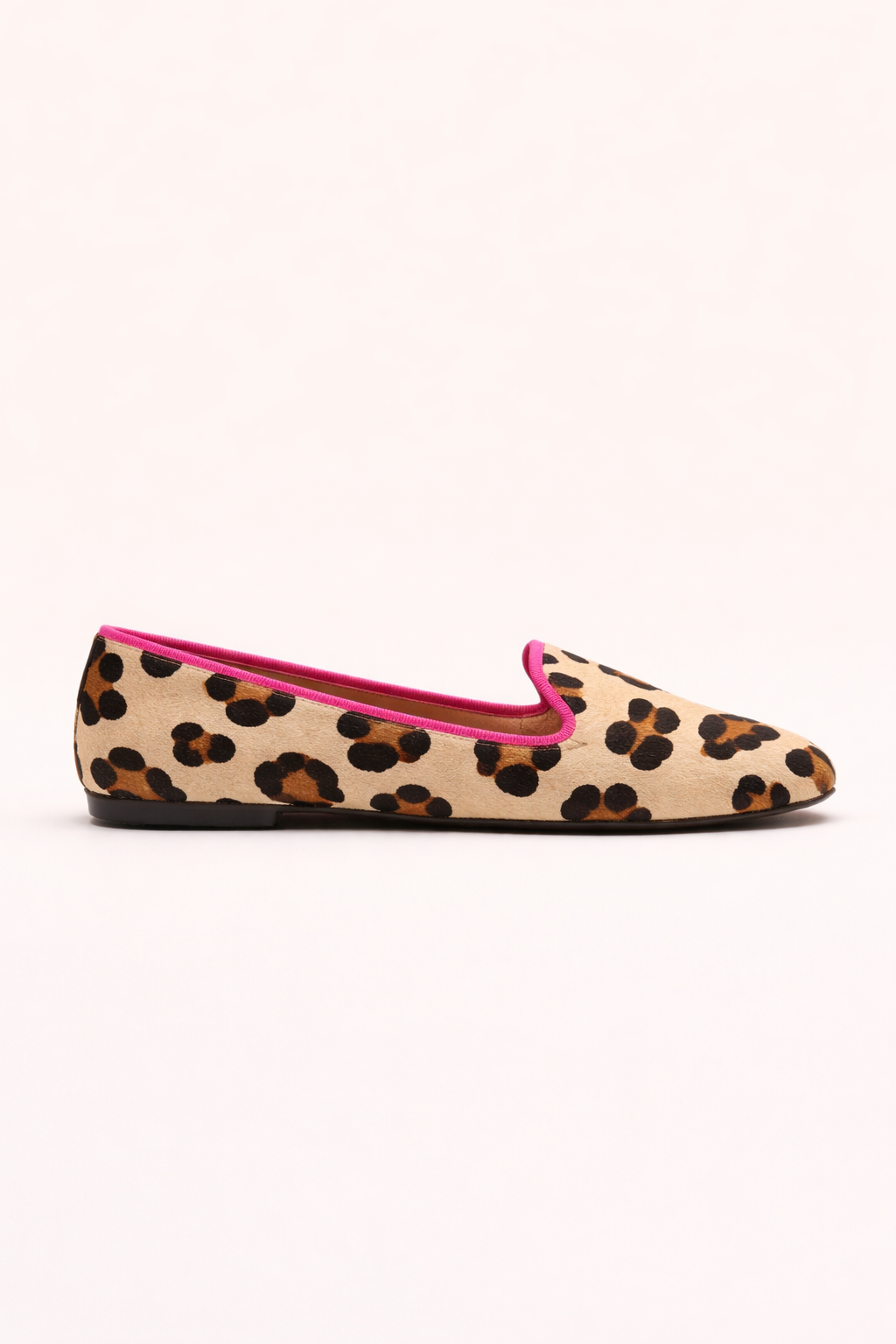 Ballerina platte dierenprint dames ballerina's gesloten slip on - Raveka