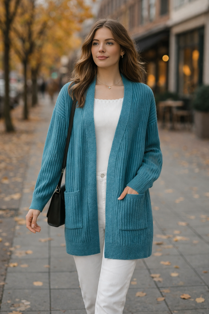 Gebreid damesvest - Liv