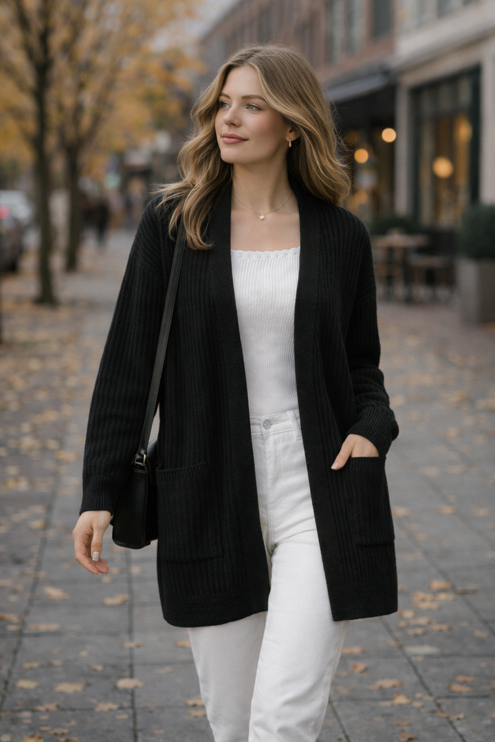 Gebreid damesvest - Liv