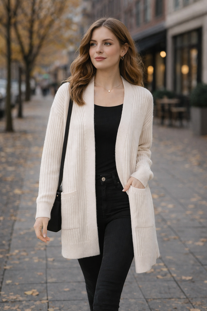 Gebreid damesvest - Liv