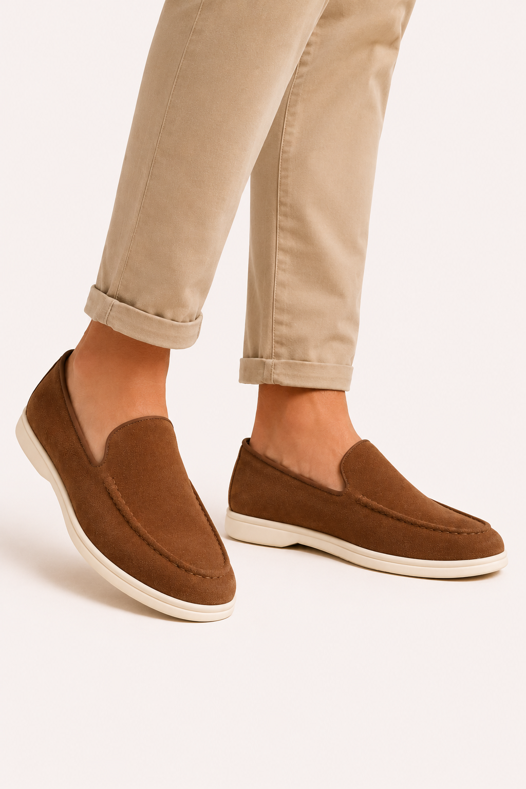Elegante, casual herenslip-ons - John