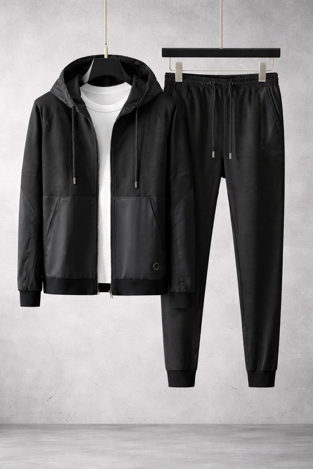 Herenset met sweatshirt met capuchon en joggerbroek - Rafael