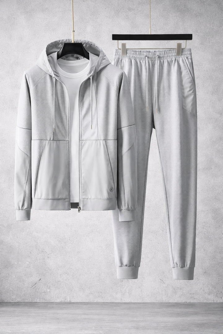 Herenset met sweatshirt met capuchon en joggerbroek - Rafael