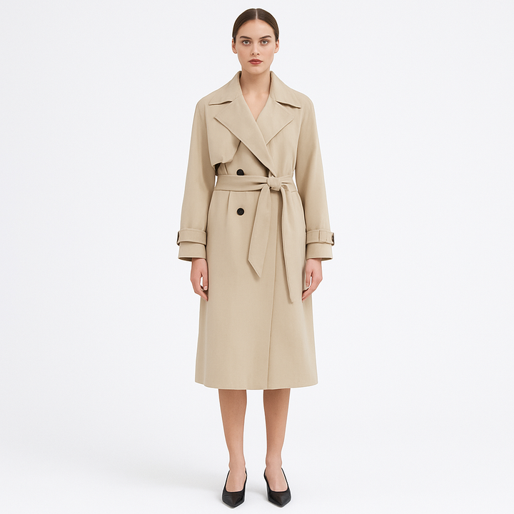Klassieke trenchcoat voor dames - Svea