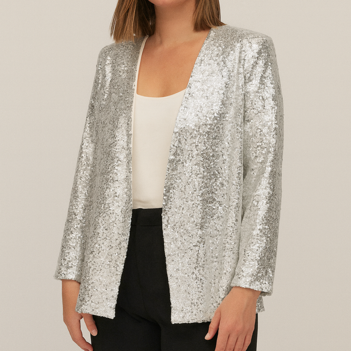 Blazer met pailletten voor dames - Arvein