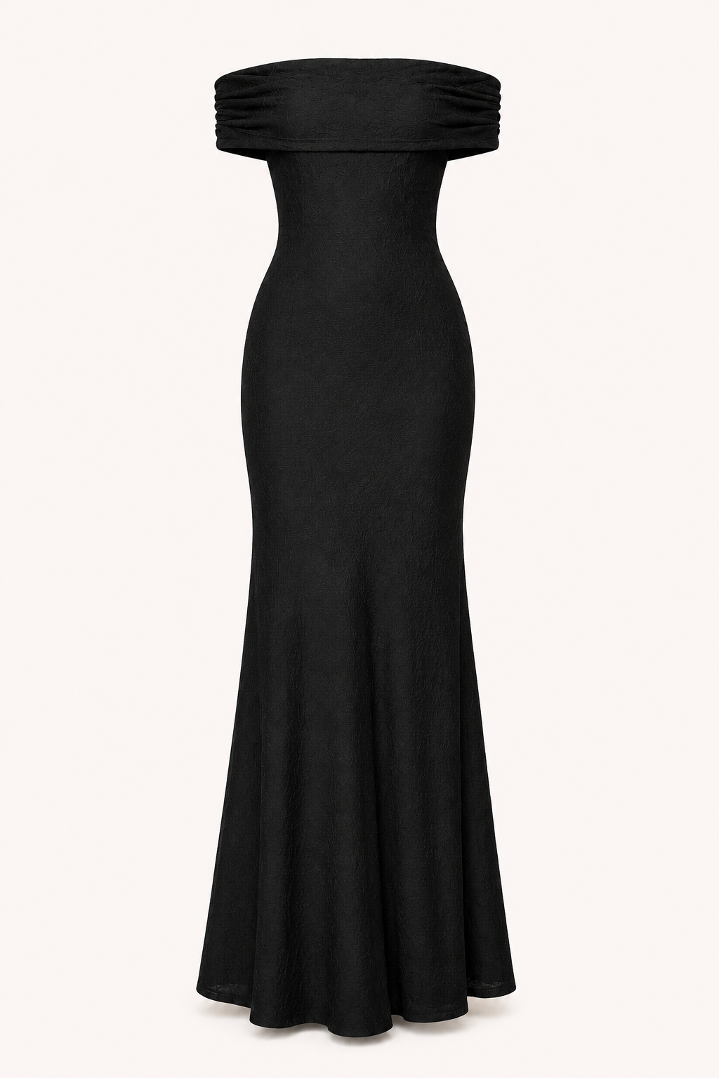 Lange zeemeermin trouwjurk elegante off-the-shoulder zeemeermin snit - Anja