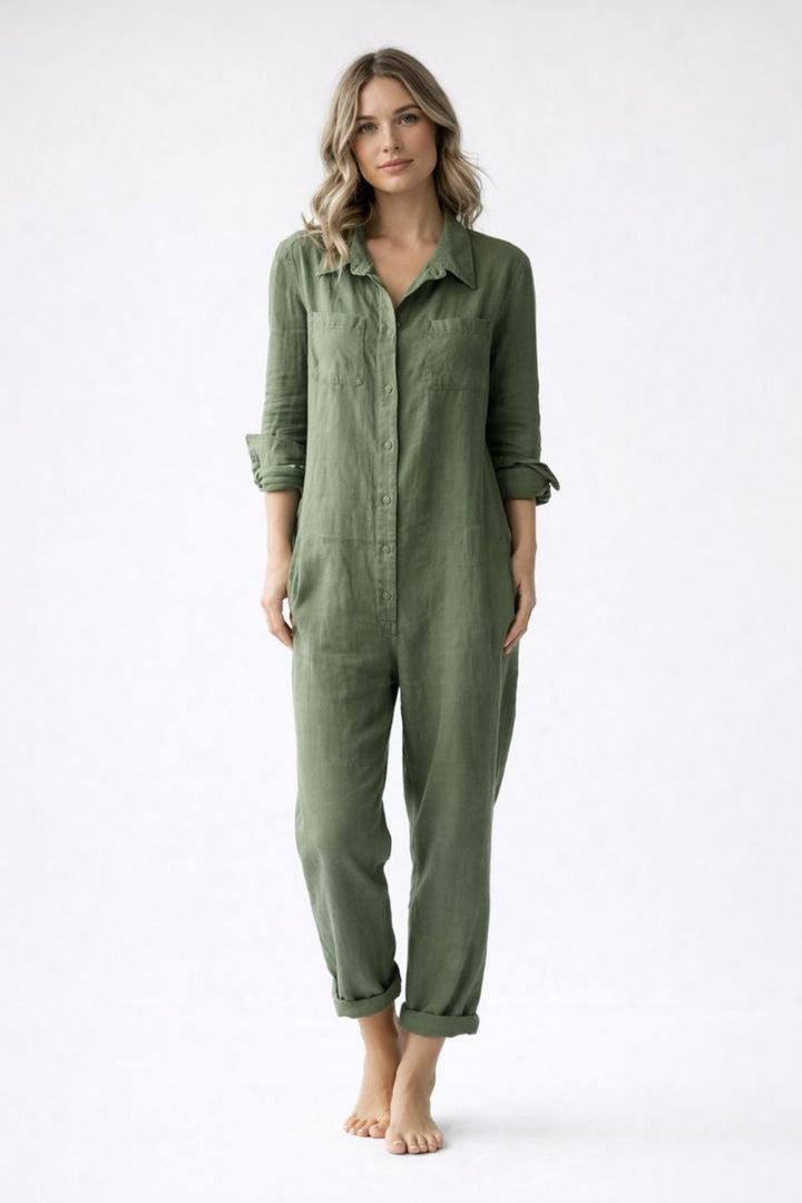 Losvallende jumpsuit voor dames - Xadara