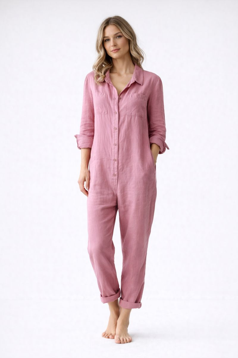 Losvallende jumpsuit voor dames - Xadara