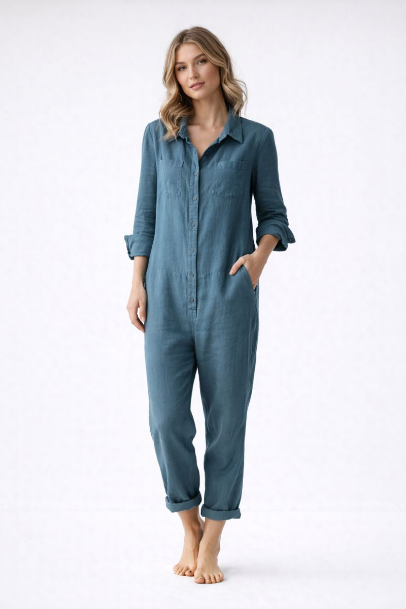 Losvallende jumpsuit voor dames - Xadara