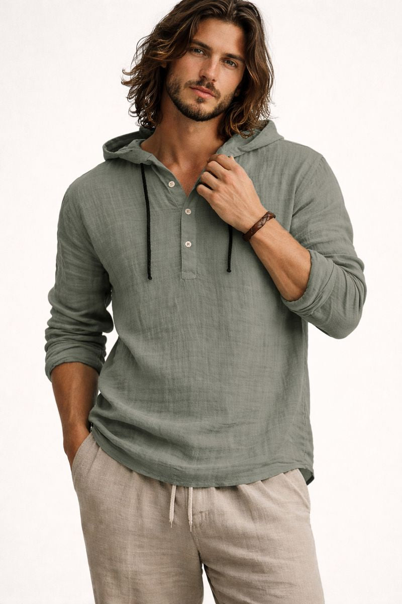 Recht gesneden herenoverhemd - Tarev